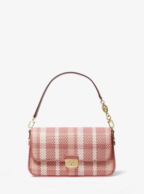 Bradshaw Small Woven Leather Convertible Shoulder Bag